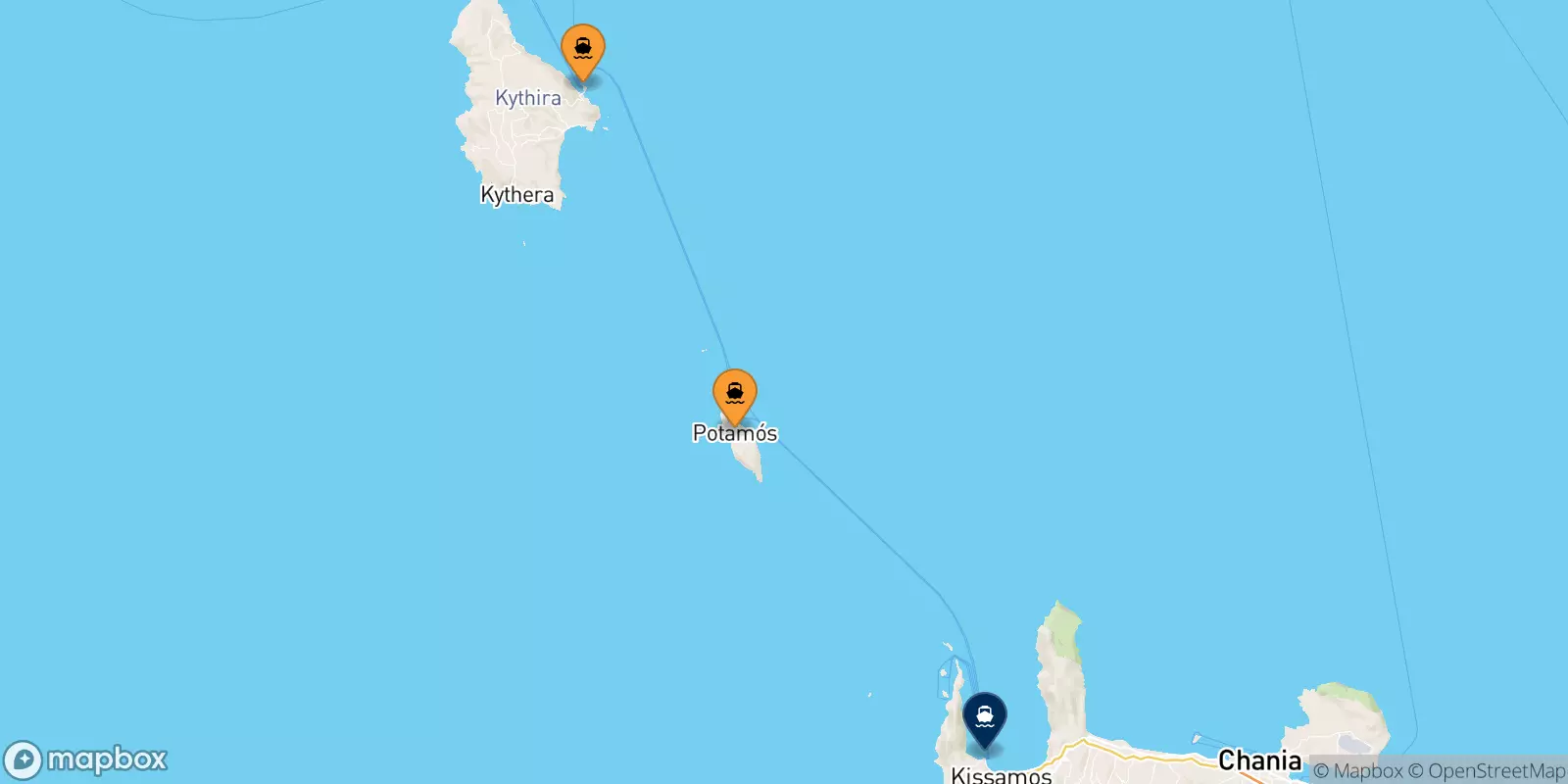 Ferries de Islas Jonicas a Creta